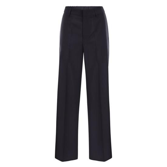 PT Torino PT TORINO Women Straight Pants CDVSLRZ00STDZI56 BLUE Size 28" / US 6 / IT 42 - 1 Thumbnail