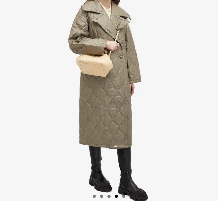 Ganni GANNI SHINY QUILT COAT Size M / US 6-8 / IT 42-44 - 4 Thumbnail