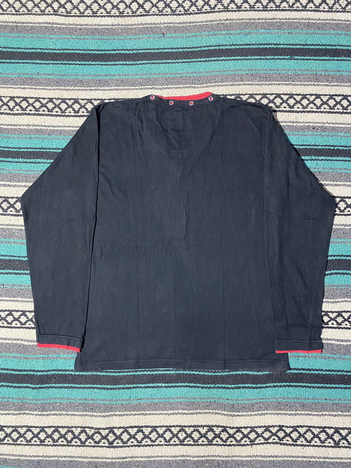If Six Was Nine 2000s Beaumont Carr - Crazy Poem Longsleeve Size US M / EU 48-50 / 2 - 6 Thumbnail