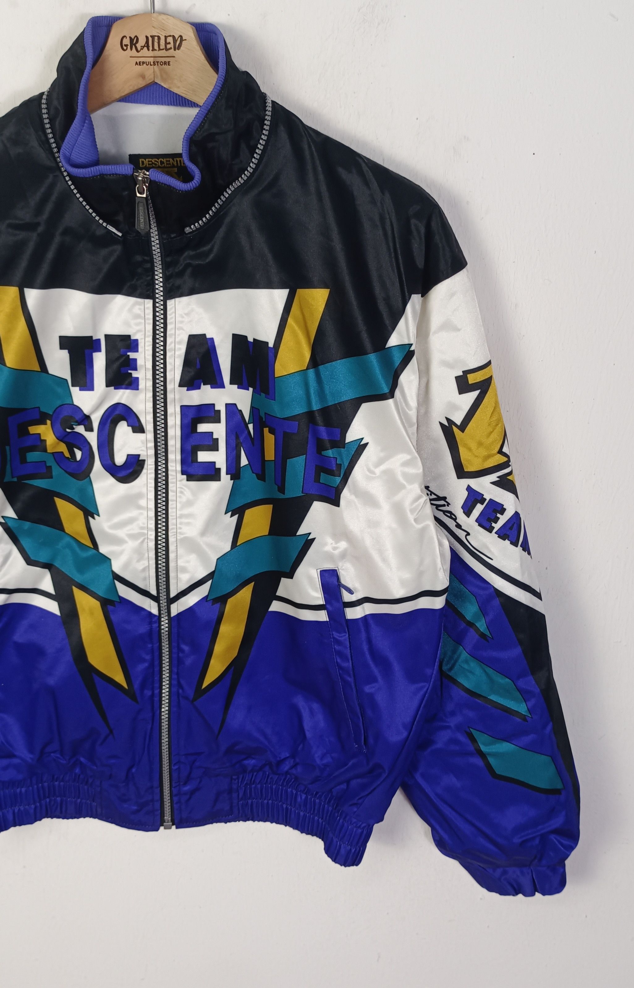 Descente Rare🔥Vintage Team Descente Competition Jacket Size US L / EU 52-54 / 3 - 6 Thumbnail