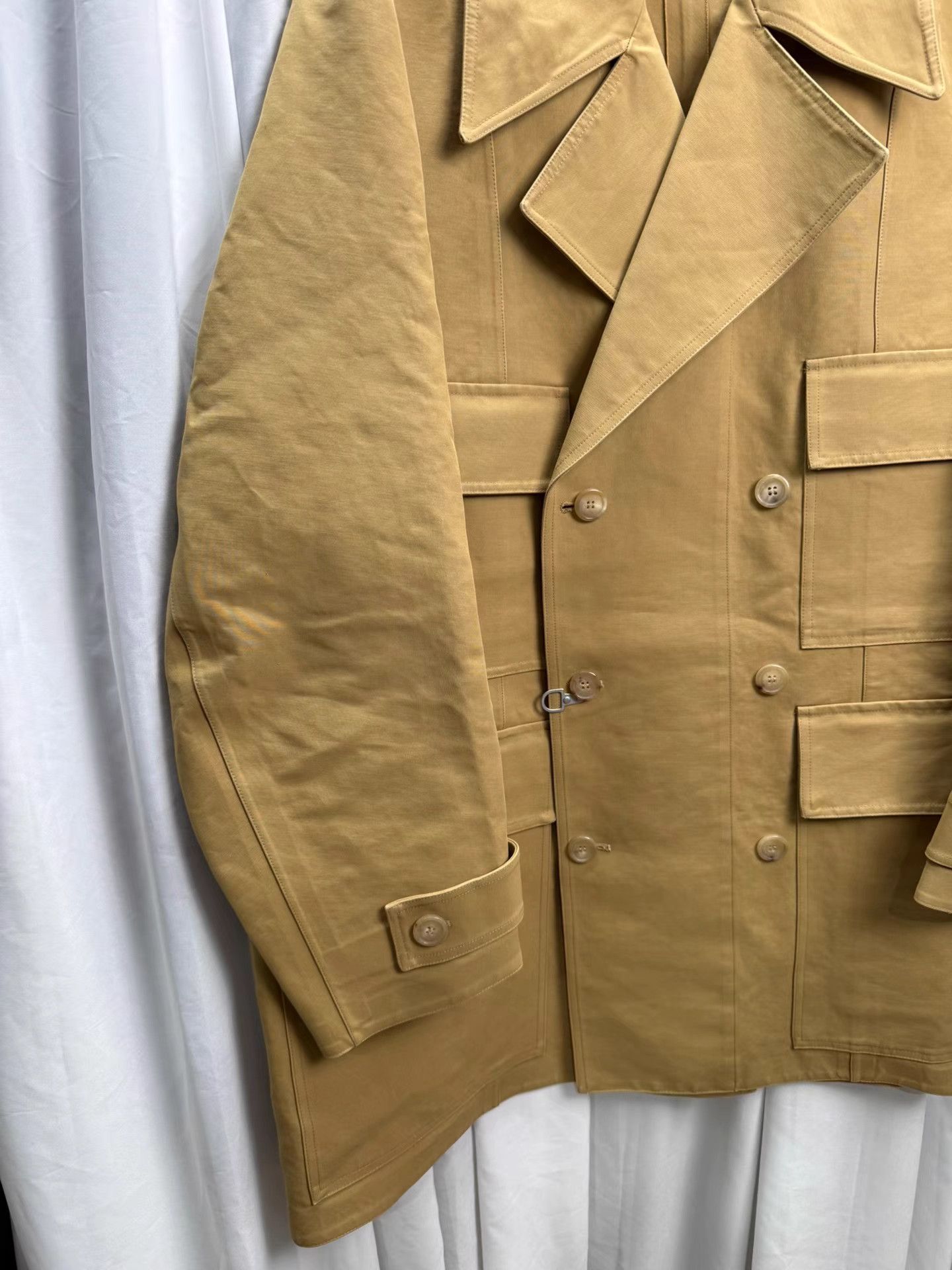 Hed Mayner Hed Mayner Oversized Airplane Buckle Four-Pocket Coat K20 Size US S / EU 44-46 / 1 - 4 Thumbnail