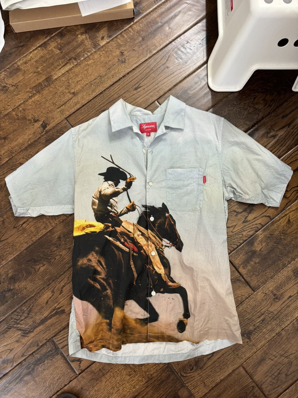 Supreme Supreme x Jim Krantz Cowboy S/S Shirt | Grailed 
