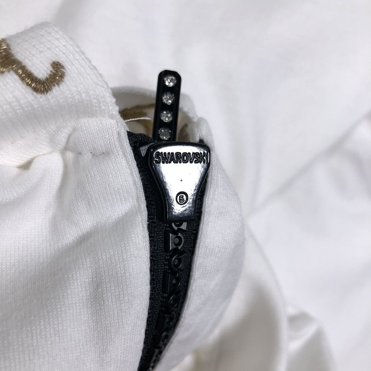 Swarovski Vintage Swarovski x Epicure Japan Single Stitch Half Zip Size US XL / EU 56 / 4 - 2 Thumbnail