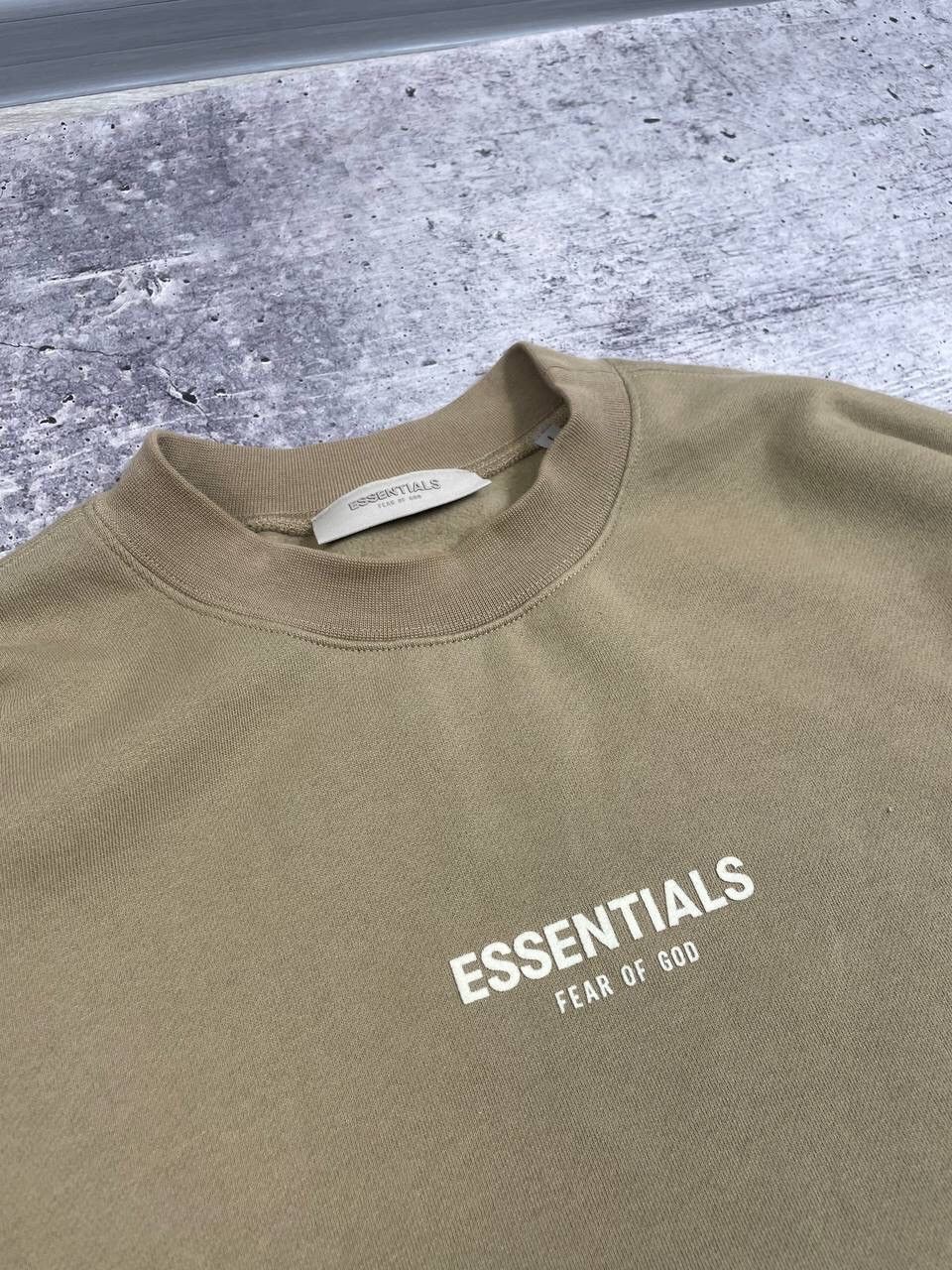 Fear of God Essentials Fear Of God Oversized Logo Sweatshirt Y2K Size US L / EU 52-54 / 3 - 4 Thumbnail
