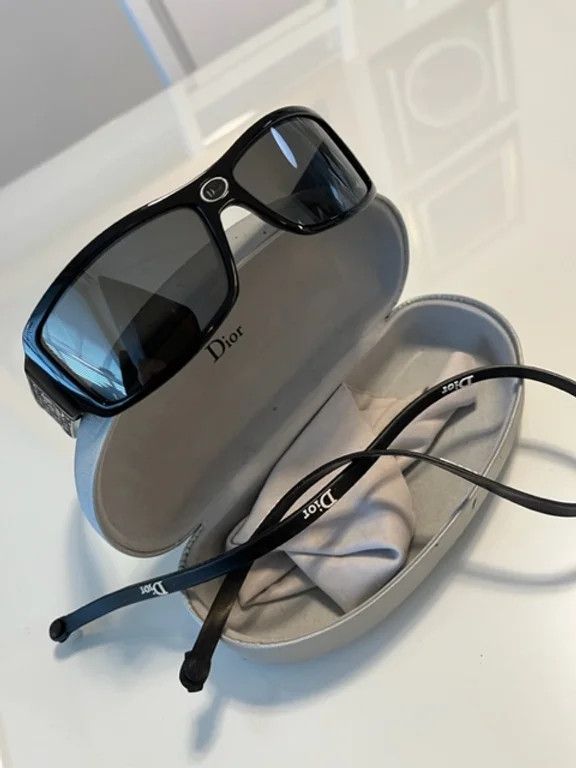 Dior Christian Dior Sunglasses Rubber 90s New Pop Shield Vintage Size ONE SIZE - 3 Thumbnail