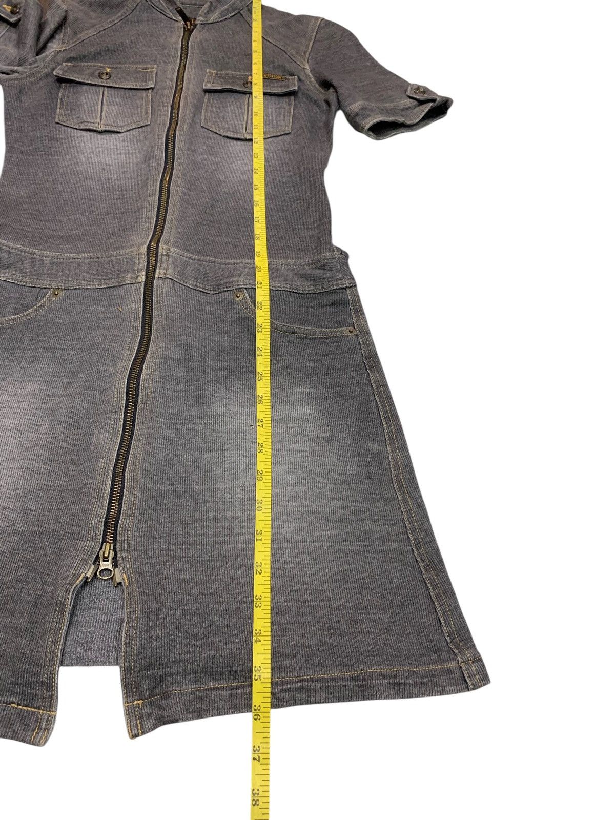 Hysteric Glamour × Japanese Brand × Vintage Rare Vintage Kinky Hysteric Glamour Dresses Full Zipper Down Size M / US 6-8 / IT 42-44 - 16 Thumbnail