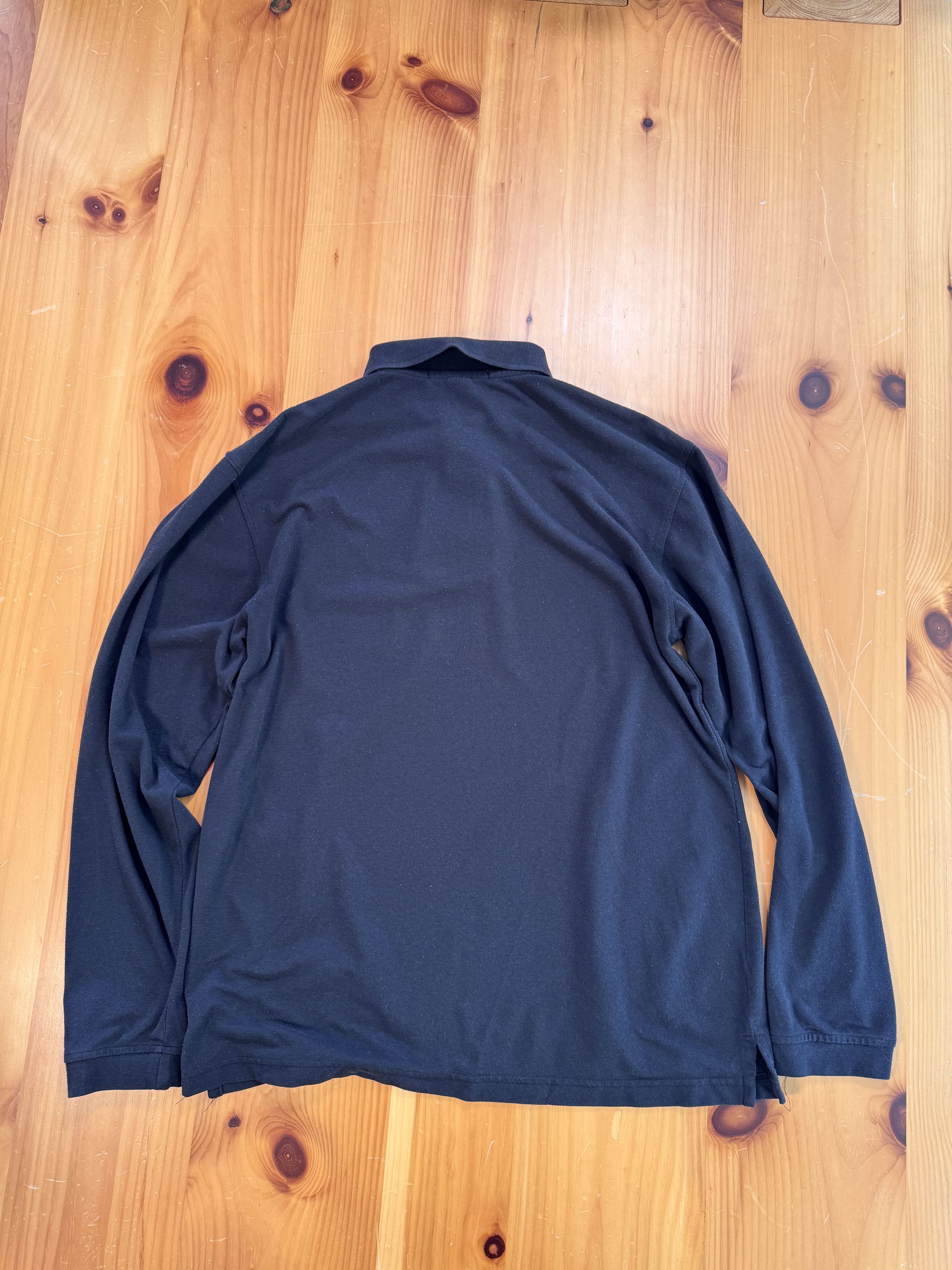 Chanel Bootleg Fake Replica Chanel Logo Polo Longsleeve Size US L / EU 52-54 / 3 - 5 Thumbnail