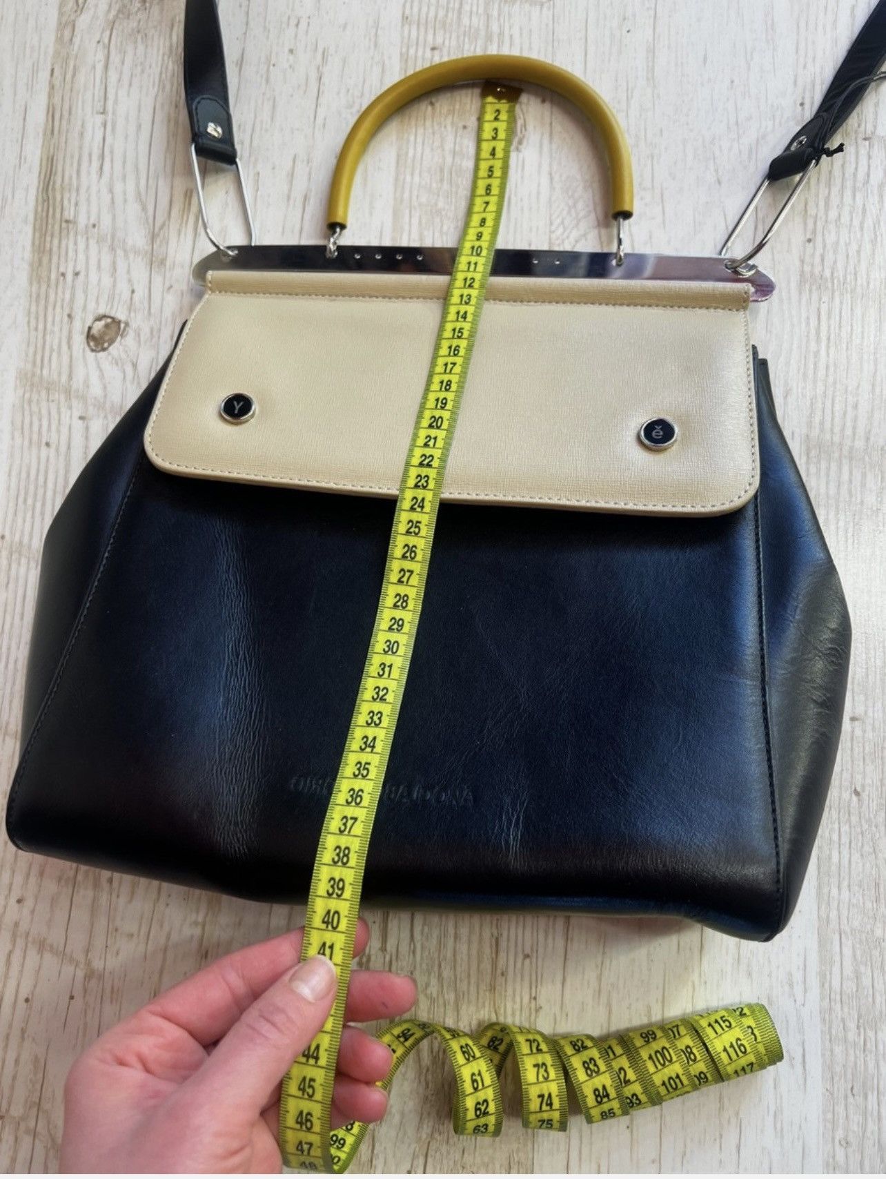 Other Dona LaboratorioDona Qwerty Elemental leather bag Size ONE SIZE - 21 Thumbnail
