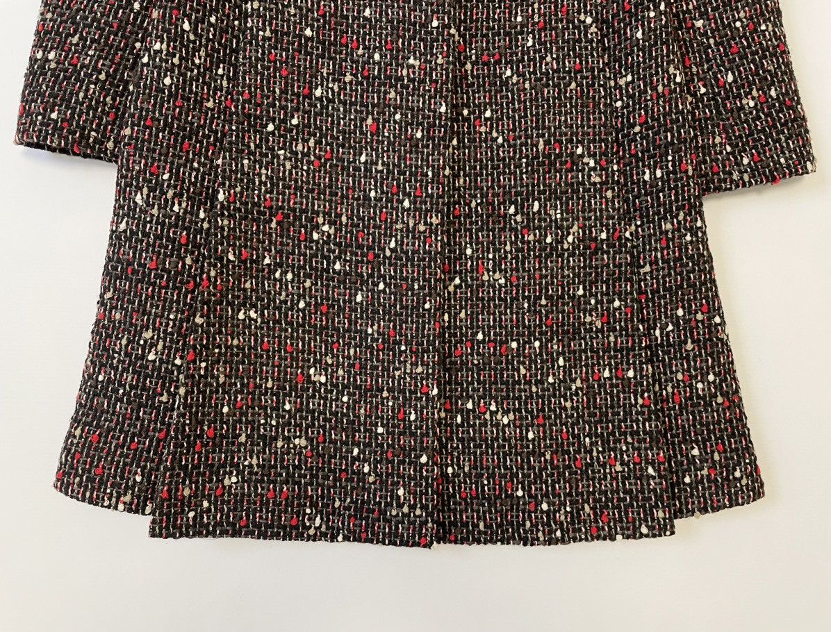 Prada A/W 18 ‘Punk Tweed Boucle’ Wool Overcoat Size S / US 4 / IT 40 - 8 Thumbnail