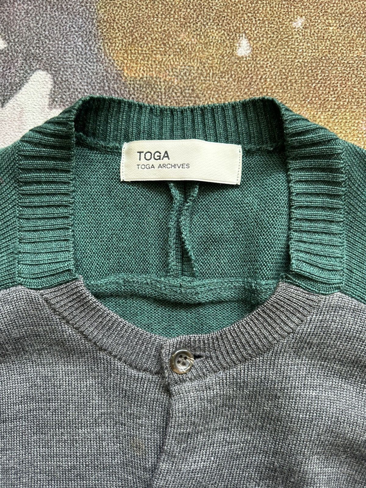 TOGA VIRILIS × Toga TOGA Toga Archives wool symmetrical knitwear Size US M / EU 48-50 / 2 - 7 Thumbnail