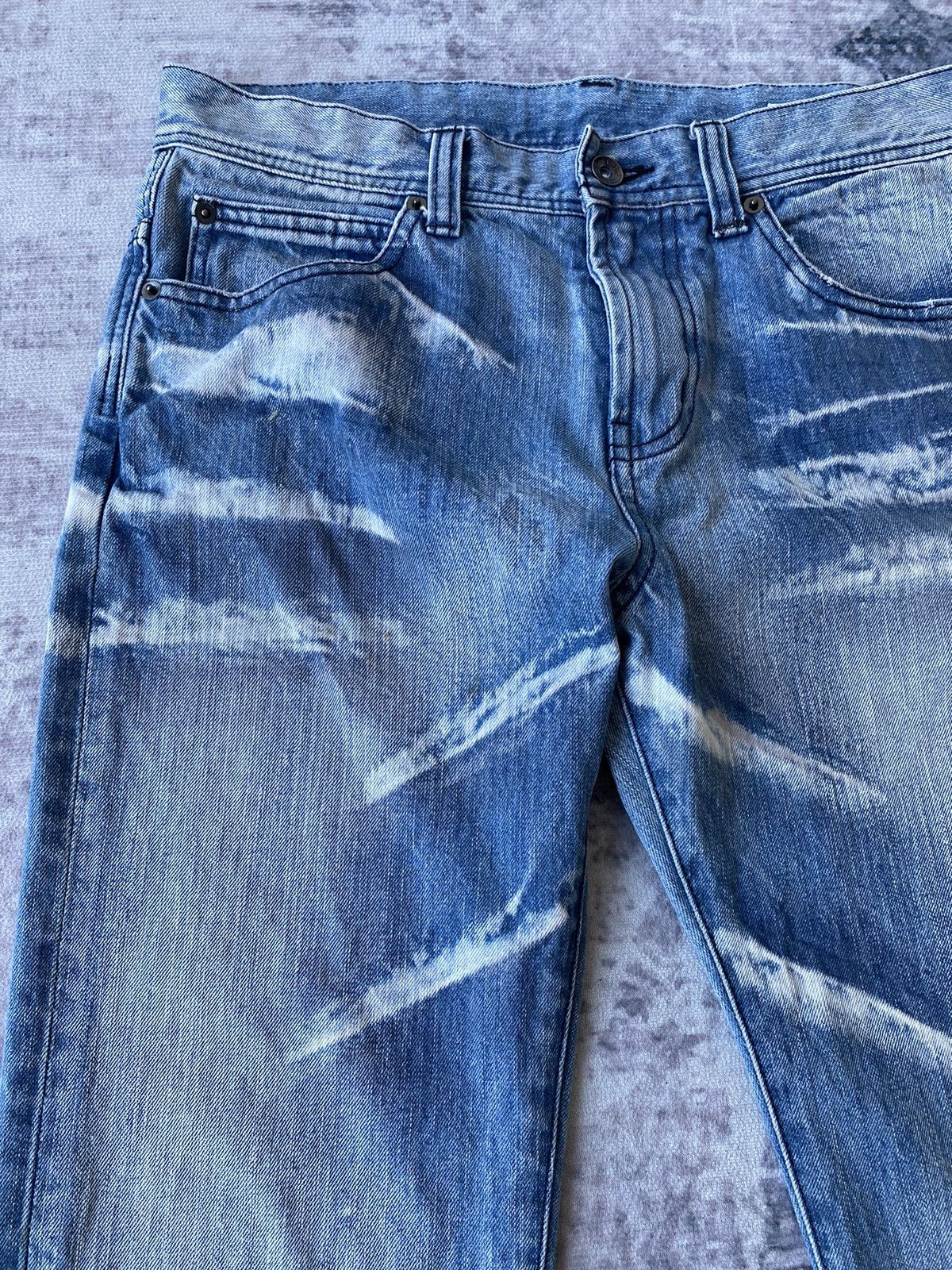 In The Attic × Japanese Brand × semanticdesign Semantic Design Bleach Denim Size US 32 / EU 48 - 4 Thumbnail
