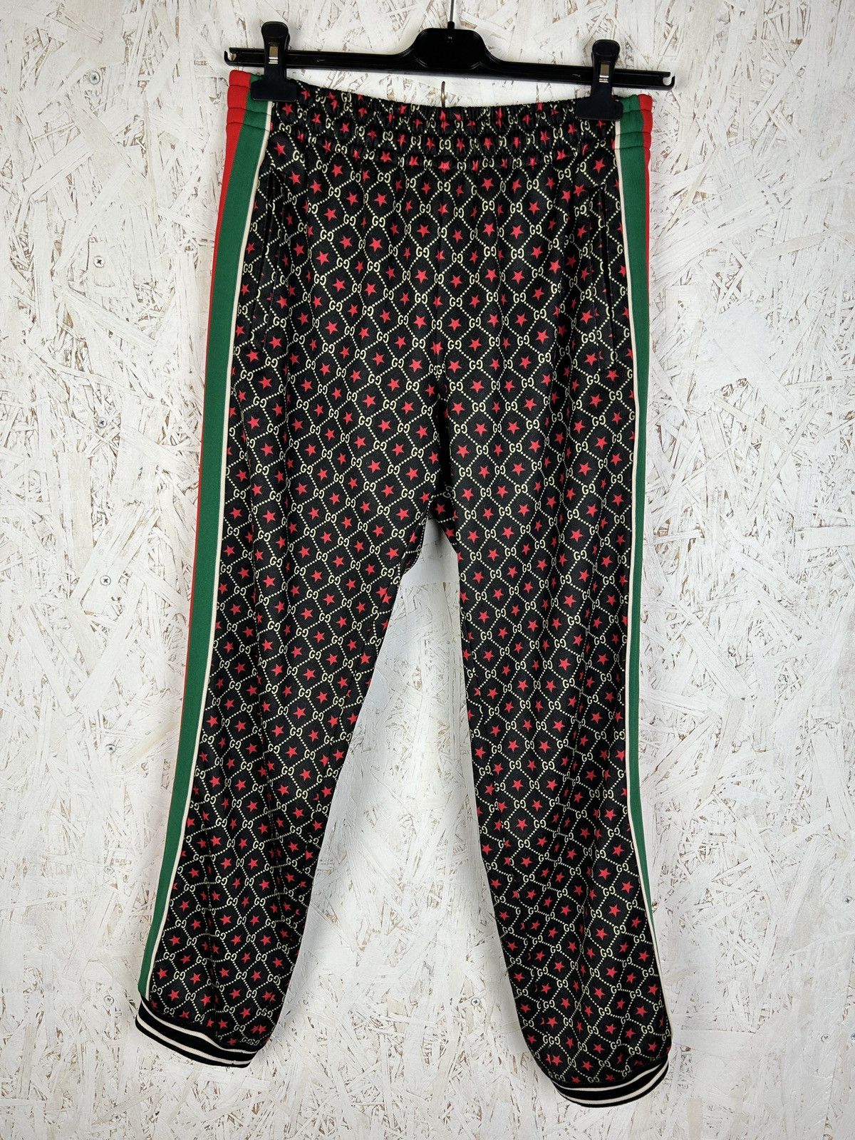 Gucci Gucci GG Logo Star Side Line Contrast Track Pant 19AW Size S Size US 30 / EU 46 - 2 Thumbnail