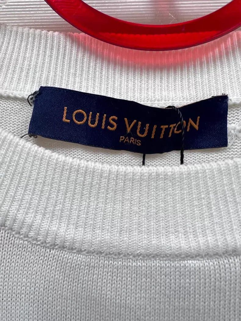 Louis Vuitton Louis Vuitton Rap Bear Cartoon Printed Knit Short Sleeve Size US S / EU 44-46 / 1 - 4 Thumbnail