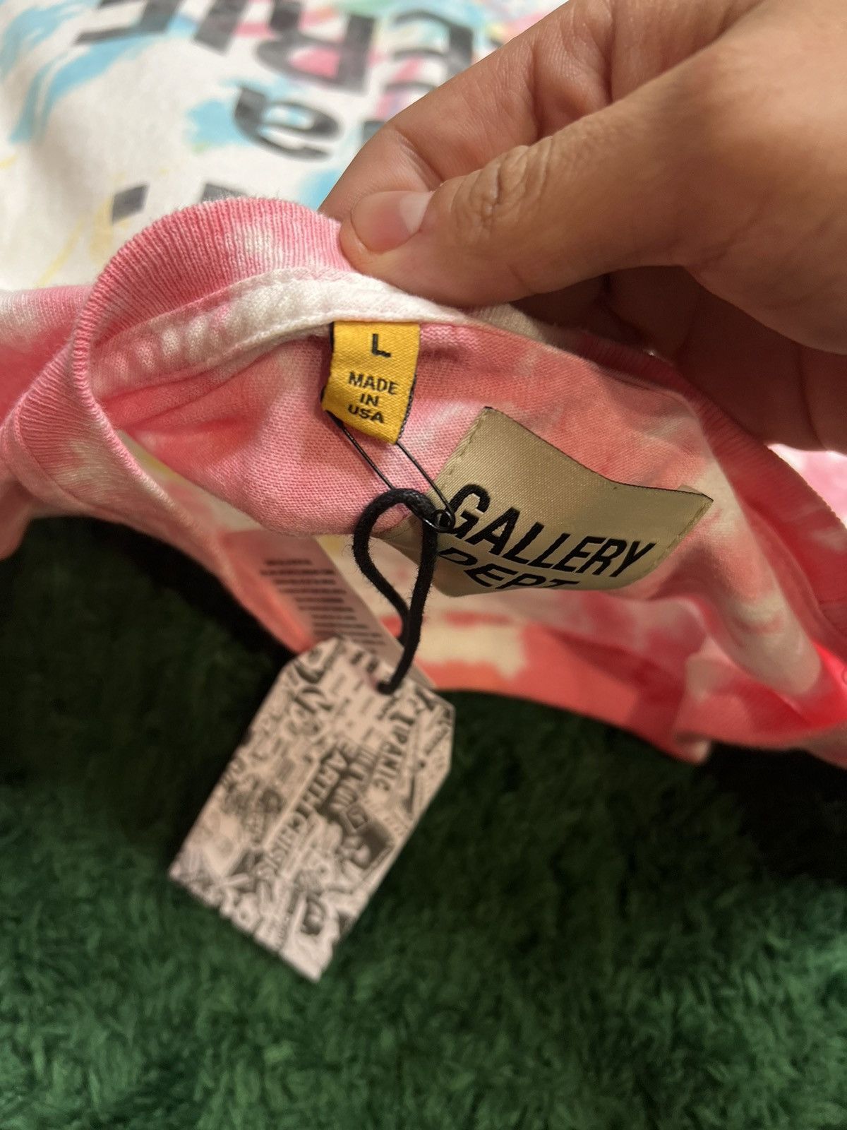 Gallery Dept. Gallery dept Tye Dye Tee Size US L / EU 52-54 / 3 - 6 Thumbnail