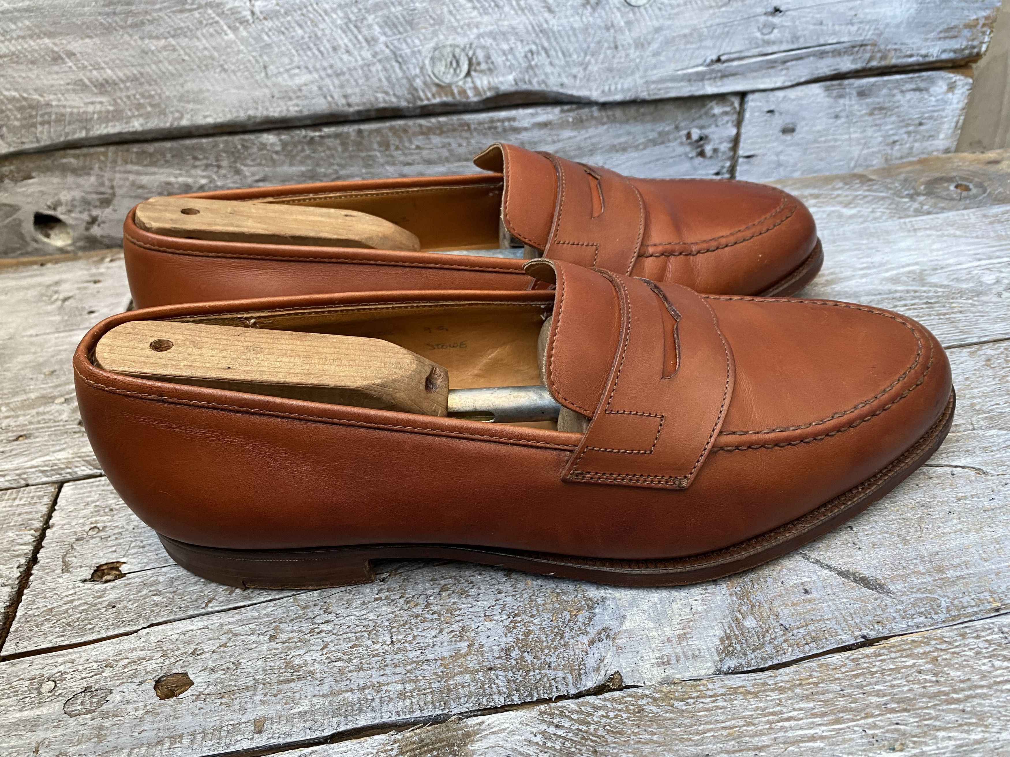 Crockett & Jones Crockett and jones brown penny loafers Uk 9G Size US 10 / EU 43 - 7 Thumbnail