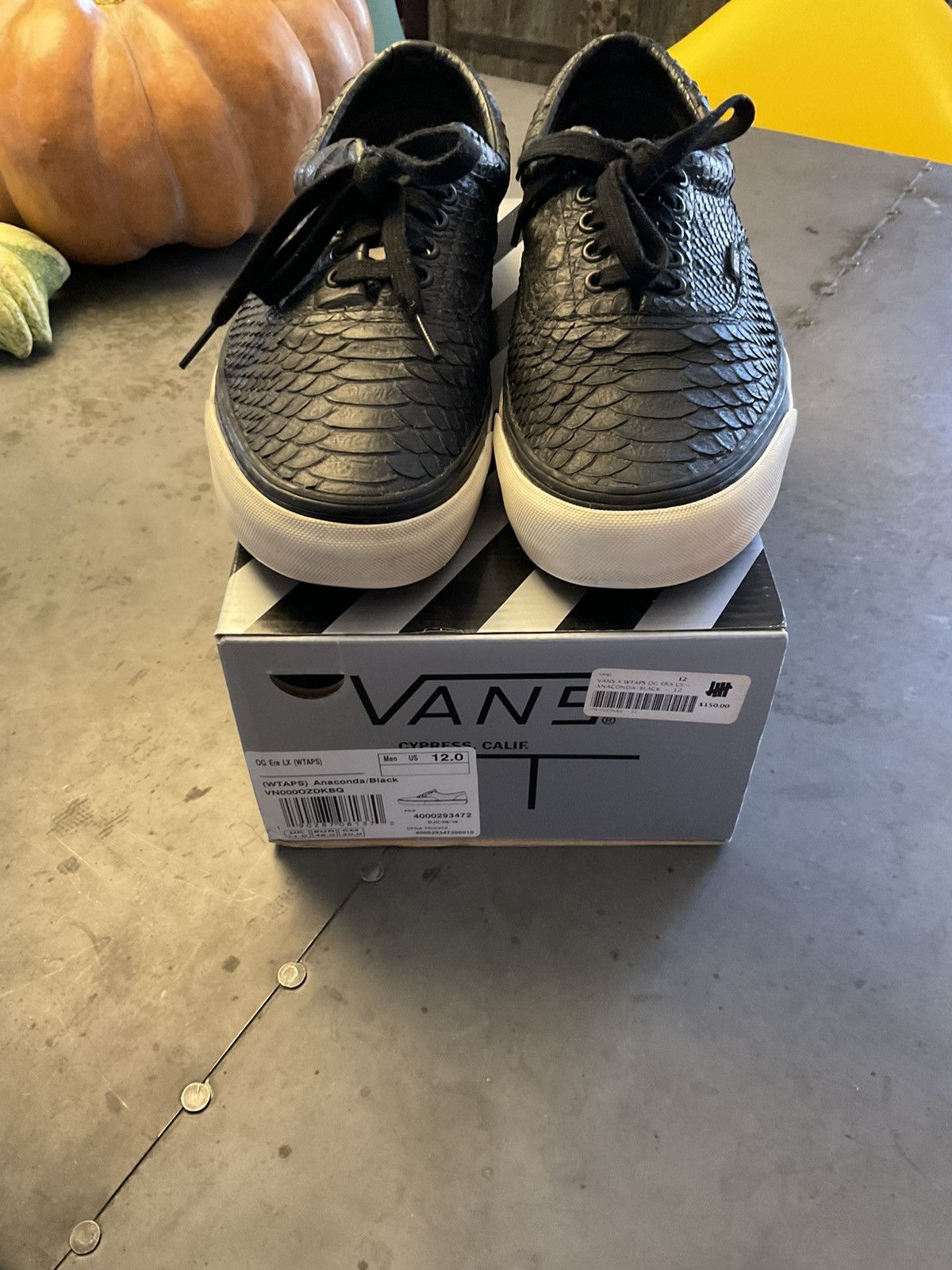 image of Vans / Wtaps OG Era Lx In Anaconda/black Shoes, Men's (Size 12)