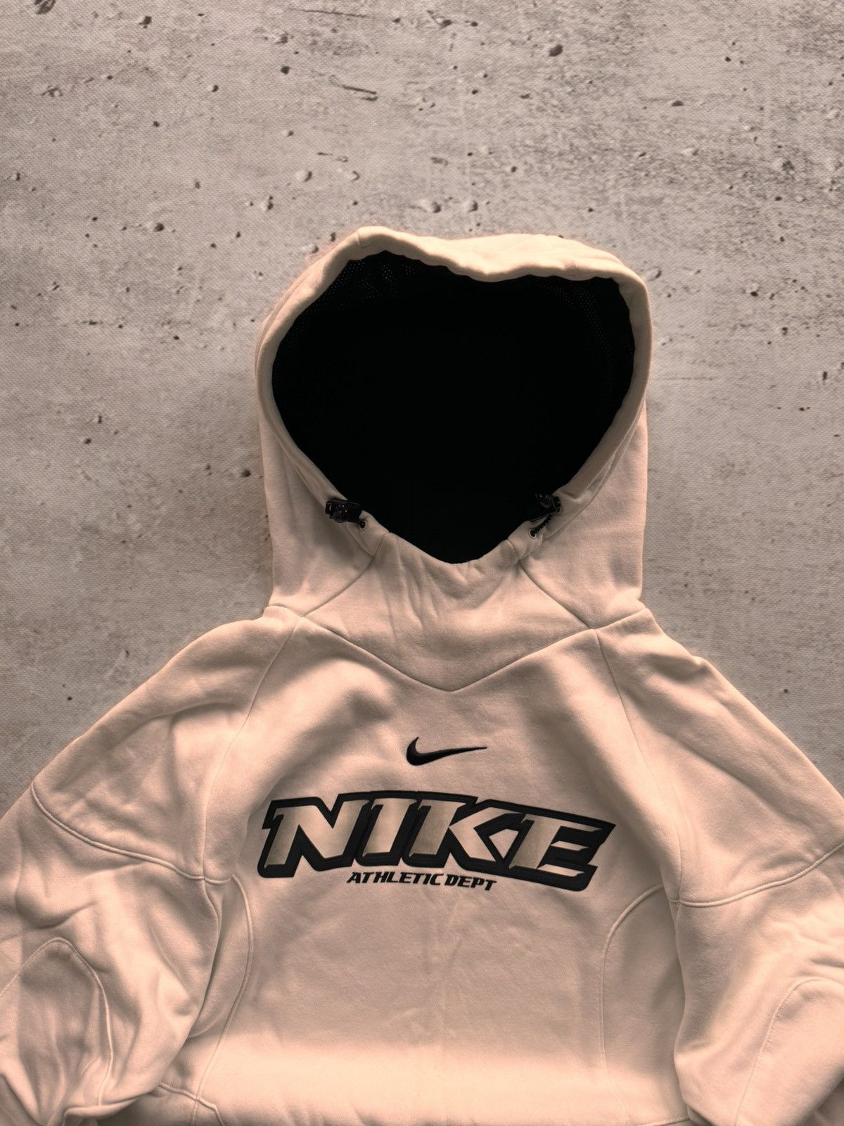 Nike × Vintage NIKE VINTAGE CENTER LOGO OVERSIZE BOXY HOODIE Size US S / EU 44-46 / 1 - 3 Thumbnail