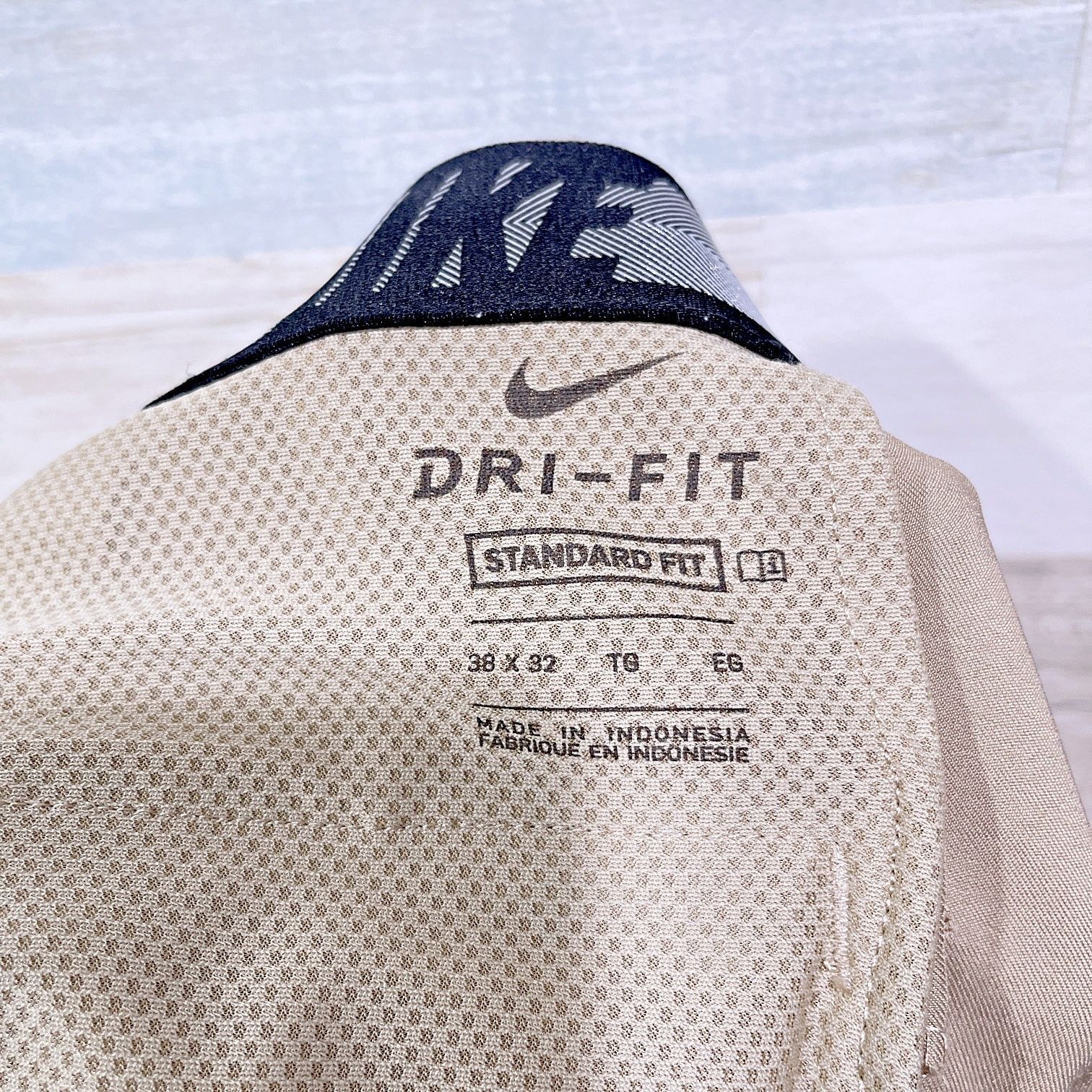Nike NIKE Flat Front Performance Golf Pants Beige Mens 38x32 Size US 38 / EU 54 - 7 Thumbnail