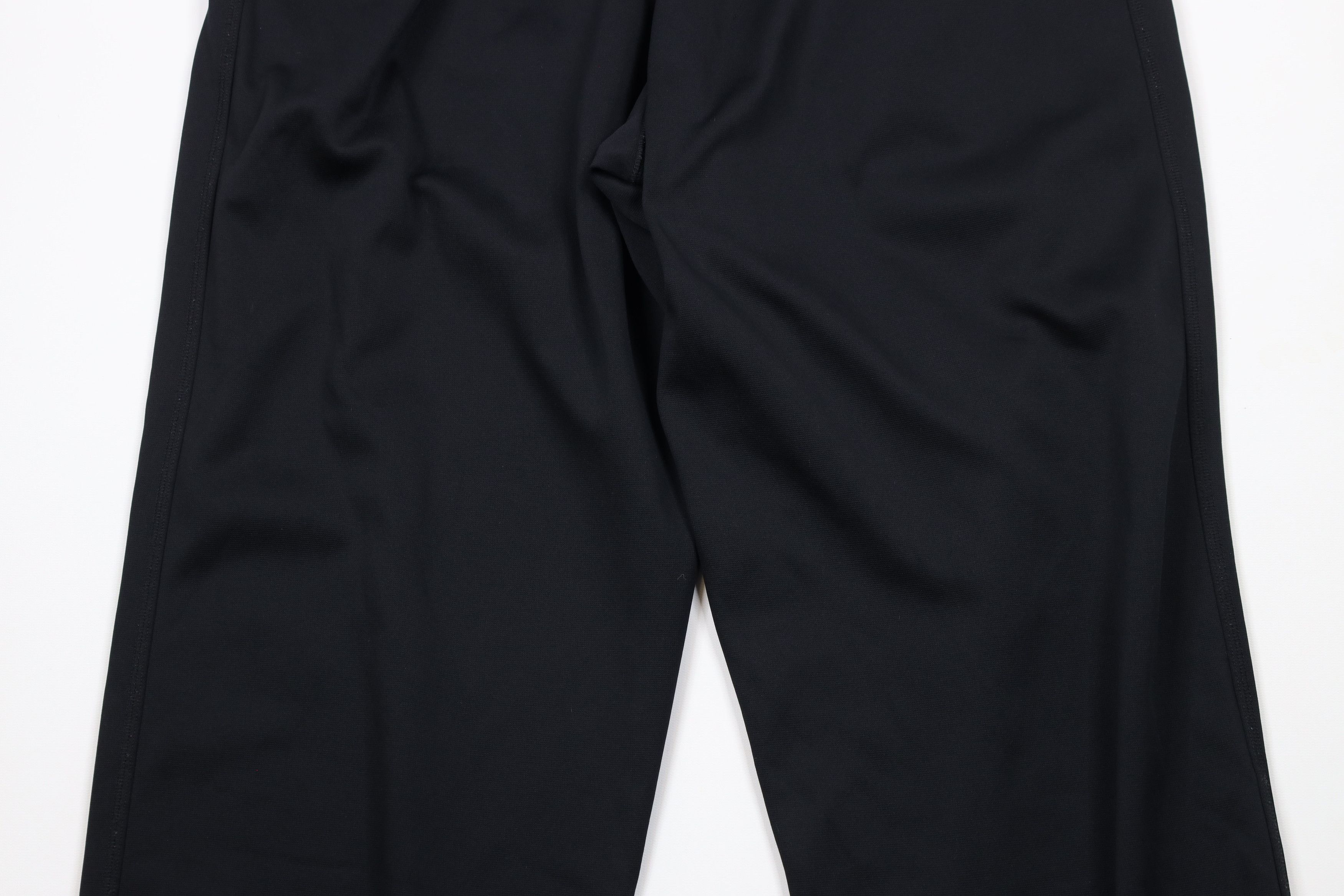 Nike × Vintage Vintage Nike Mini Swoosh Wide Leg Sweatpants Pants Black Size US 38 / EU 54 - 10 Thumbnail