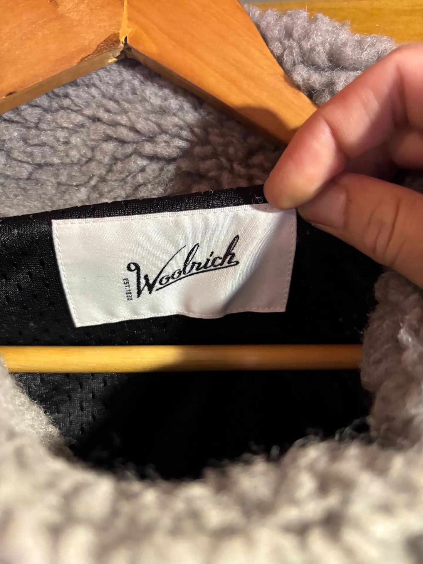 Woolrich Woolen Mills Woolrich Japan Lamb Fleece Vest L 25AW 99% New Size L / US 10 / IT 46 - 4 Thumbnail