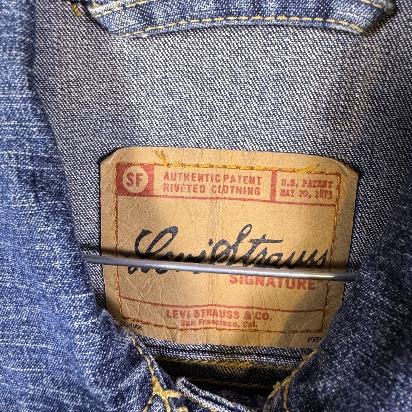 Levi's VINTAGE Levi's Denim Trucker Jacket Womens M (8/10) Y2K 2005 Chore Field Jean Jacket Size 32" / US 10 / IT 46 - 5 Thumbnail