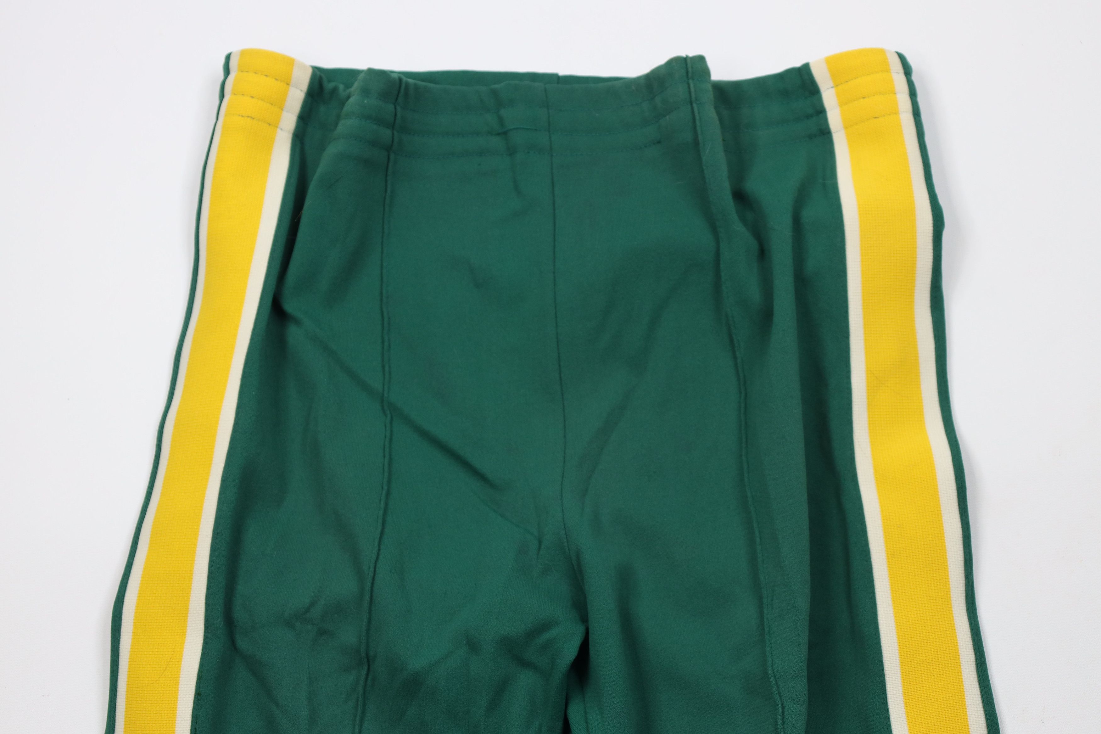 Vintage Vintage 70s Streetwear Striped Warm Up Sweatpants Pants USA Size US 38 / EU 54 - 2 Thumbnail