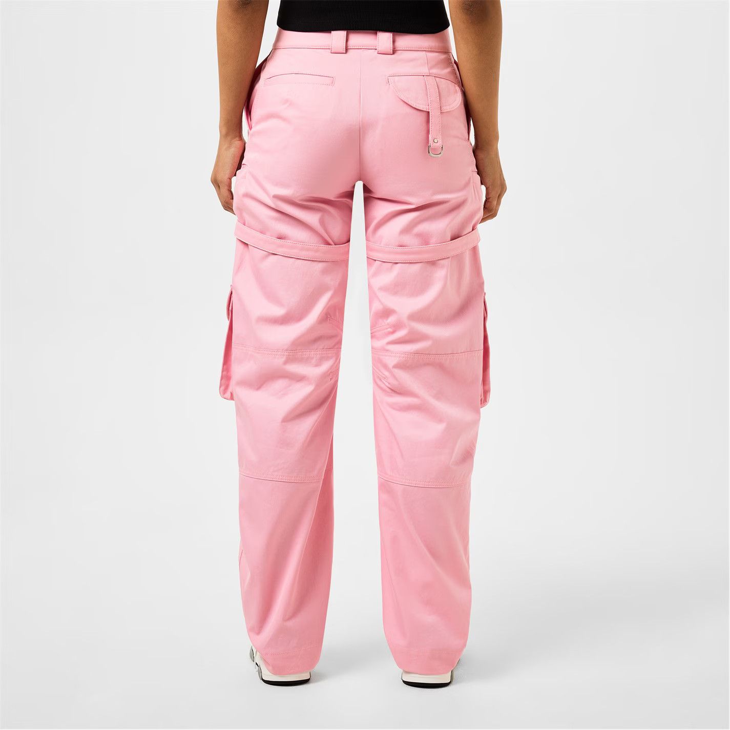 Off-White o1g2r1mq1224 Cargo Trouser in Pink Size 42" / US 20 - 5 Thumbnail