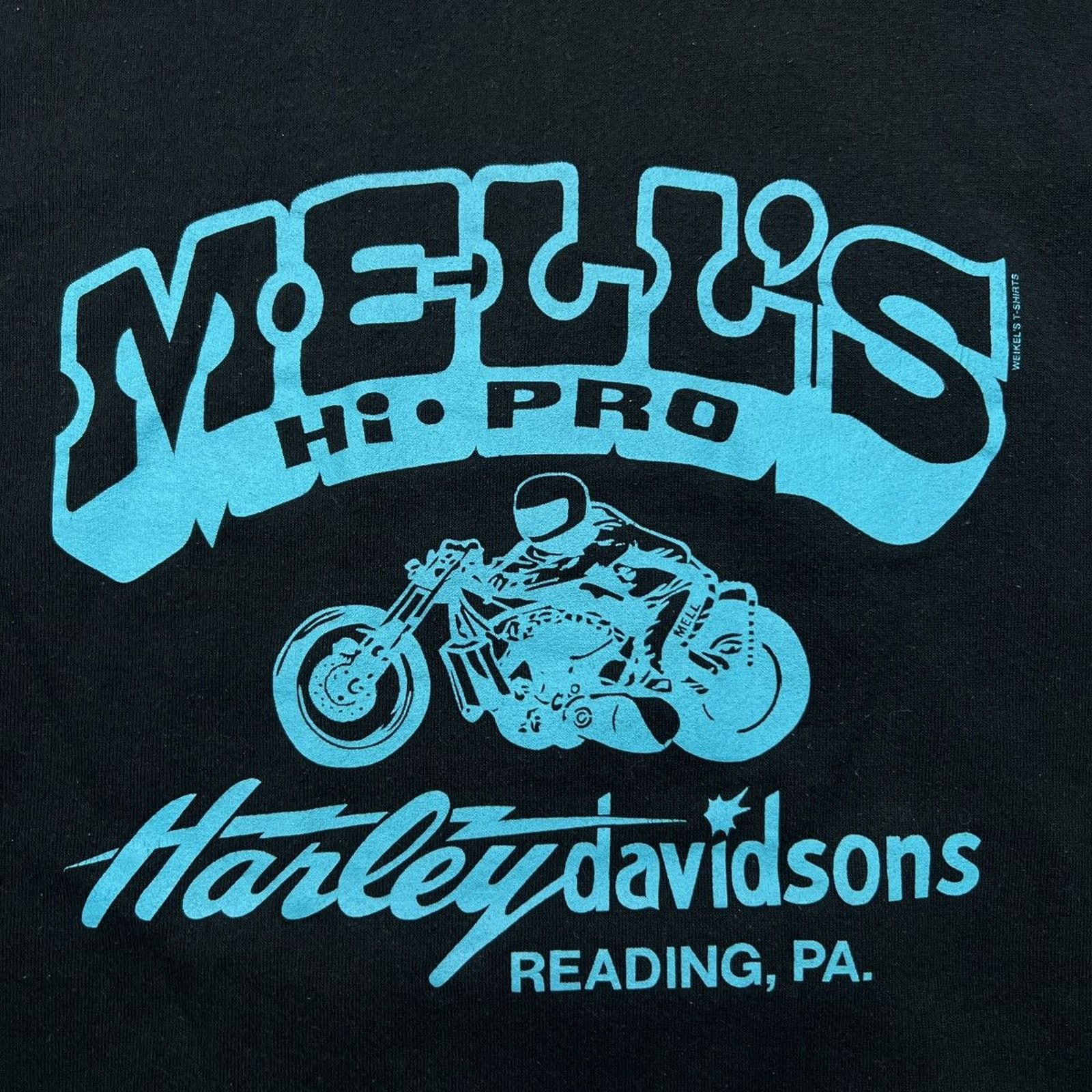 Harley Davidson × Vintage Vintage 90s Harley Davidson Built To Handle Anything Hoodie Size US L / EU 52-54 / 3 - 4 Thumbnail