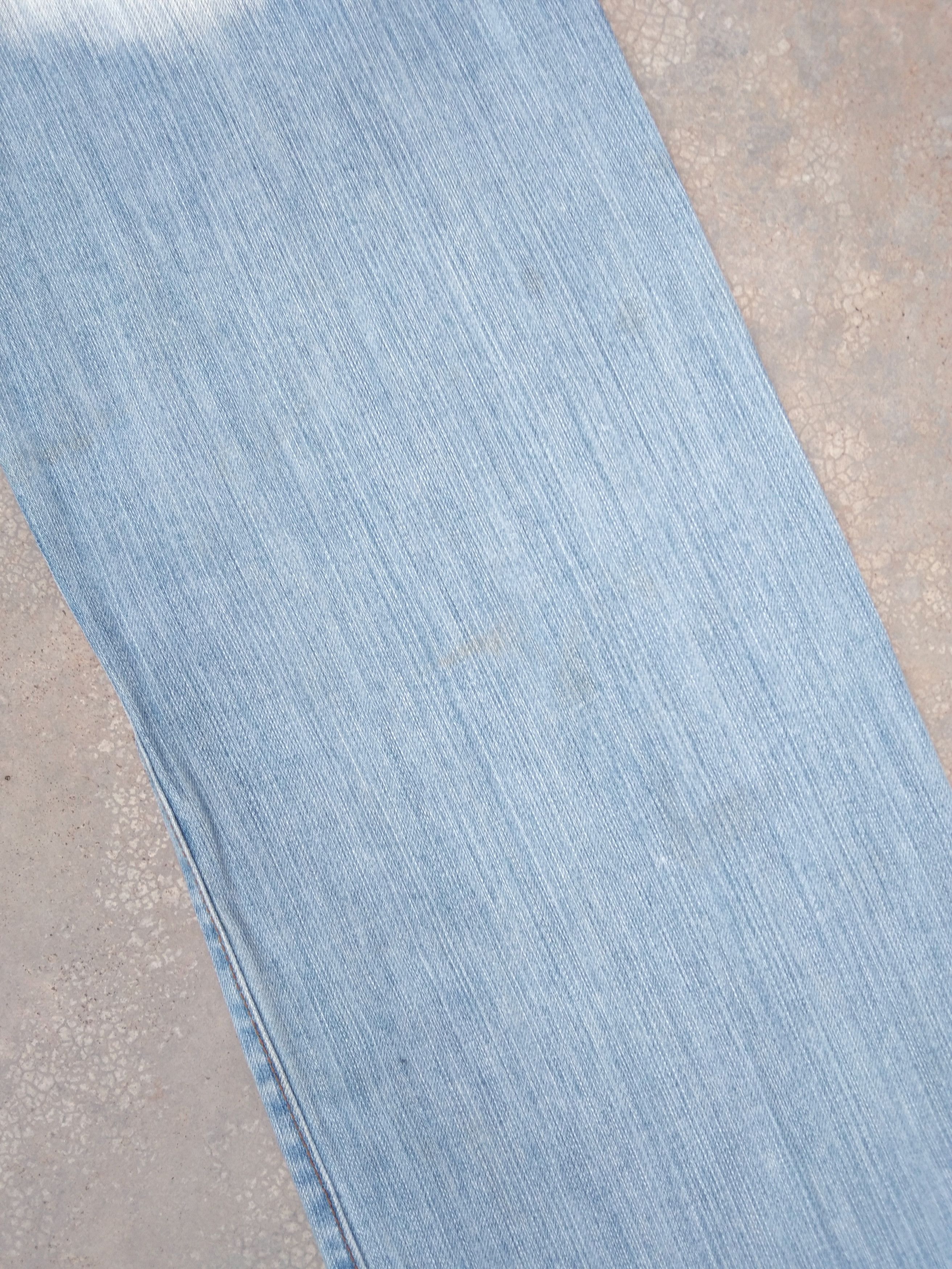 Jean × Vintage Azzure Jean Balenciaga Style Inspired Loose Straight Leg Size US 34 / EU 50 - 5 Thumbnail