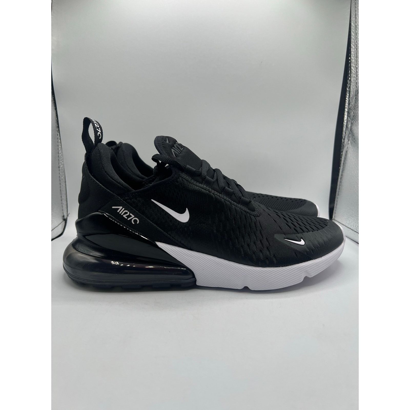 Nike Nike Air Max 270 GS “Black White” size 7Y Size US 7 / EU 40 - 3 Thumbnail