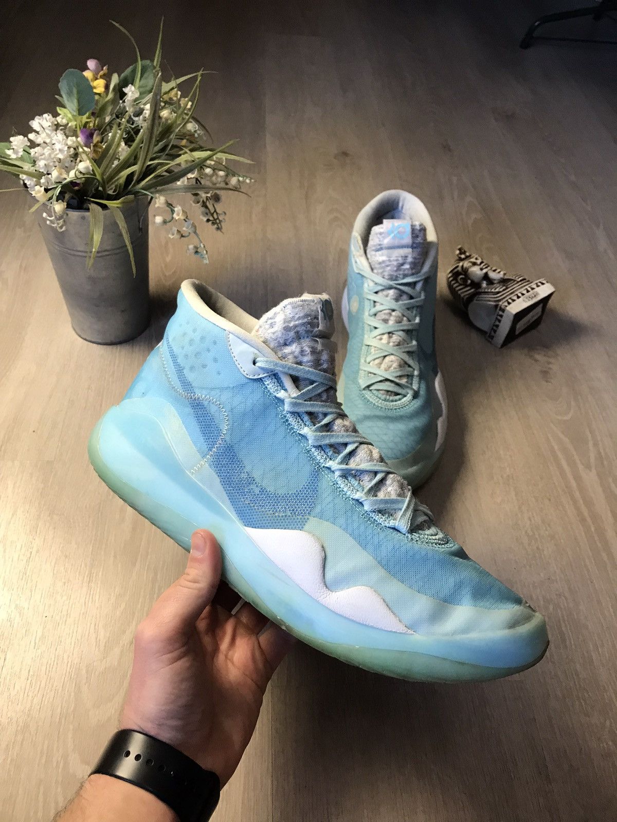 Nike Nike KD 12 Blue Gaze size 12 Size US 12 / EU 45 - 5 Thumbnail