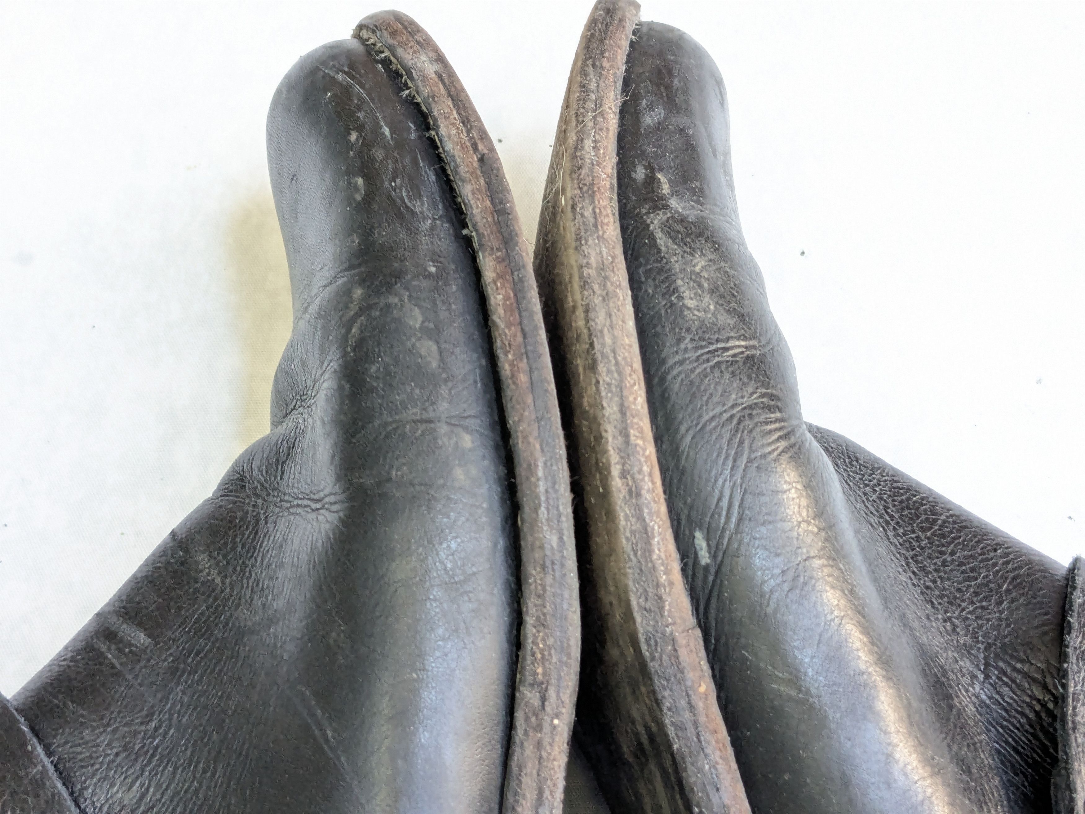 Frye Frye Harness Boots Black 7.5 D Back Zip Straps Size US 7.5 / EU 40-41 - 6 Thumbnail