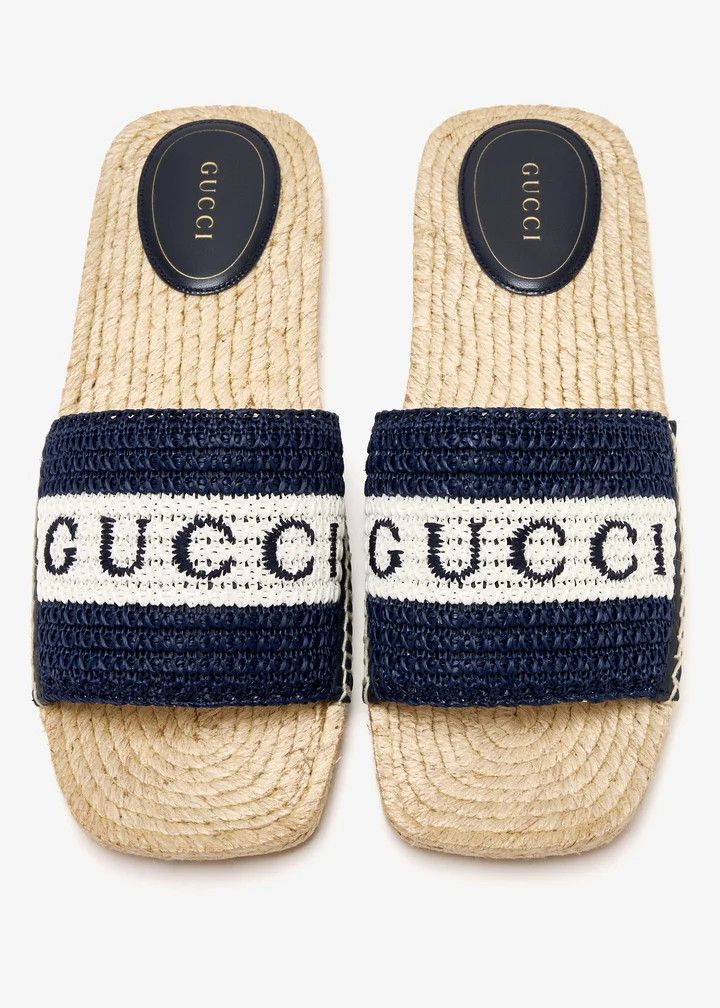 Gucci o1loc1c0426 832456 Women's Slide Sandals in Multicolor Size US 9.5 / IT 39.5 - 4 Thumbnail