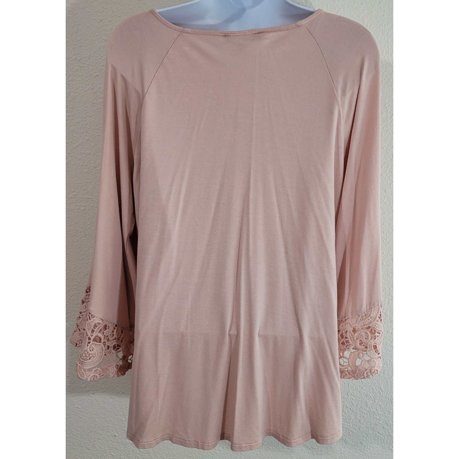 Other Cable & Gauge Dusty Rose Tie Front Shirt Medium Size M / US 6-8 / IT 42-44 - 4 Thumbnail