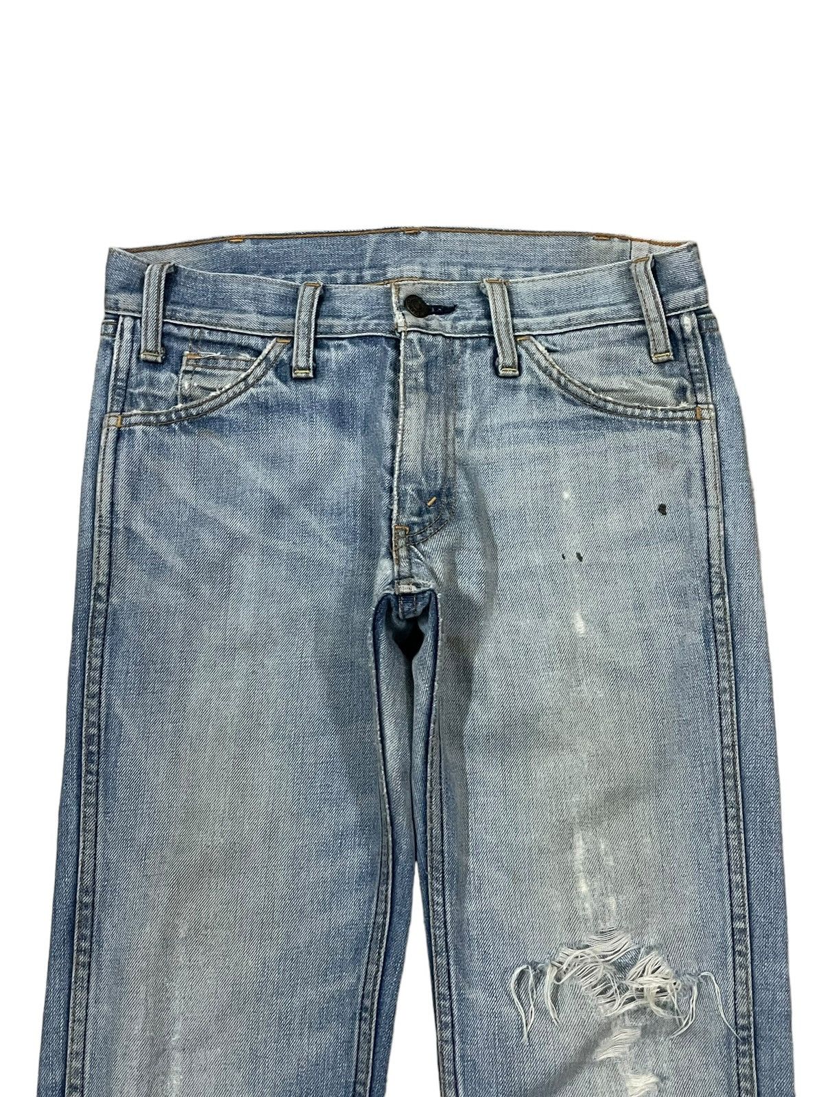 Levi's Vintage Clothing 1990s Levi’s 501 Orange Tab Big E Lot 68606 Distressed Jeans Size US 29 - 3 Thumbnail
