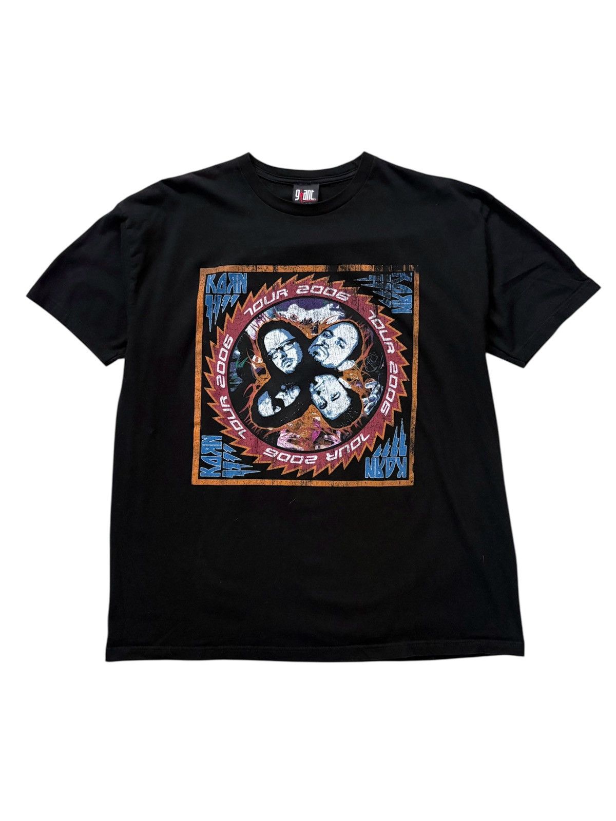 Band Tees 00’s Korn 2006 Tour Tee Giant Tag Vintage y2k Tee Size US XXL / EU 58 / 5 - 1 Thumbnail