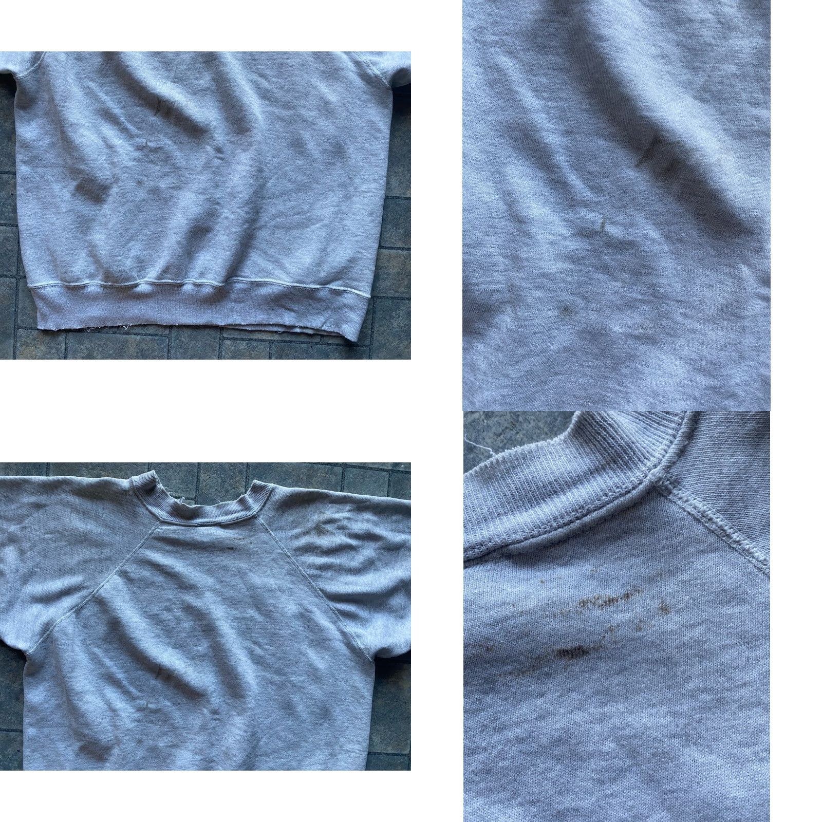 Vintage VINTAGE Ultra Sweats Sweatshirt Gray Men L Made In USA Damaged Size US L / EU 52-54 / 3 - 10 Thumbnail