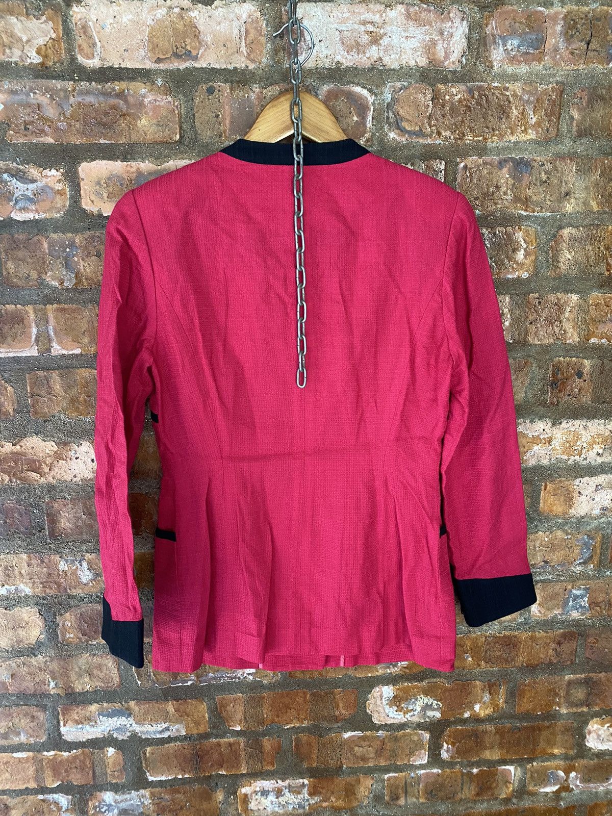 Karl Lagerfeld 1990s KARL LAGERFELD asymmetrical double breasted Size S / US 4 / IT 40 - 12 Thumbnail