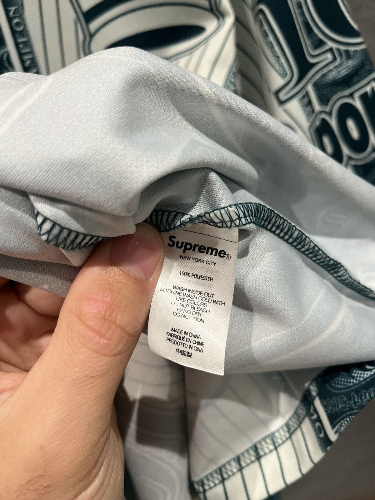 Supreme Supreme Por Ciento Soccer Jersey Size US XL / EU 56 / 4 - 4 Thumbnail