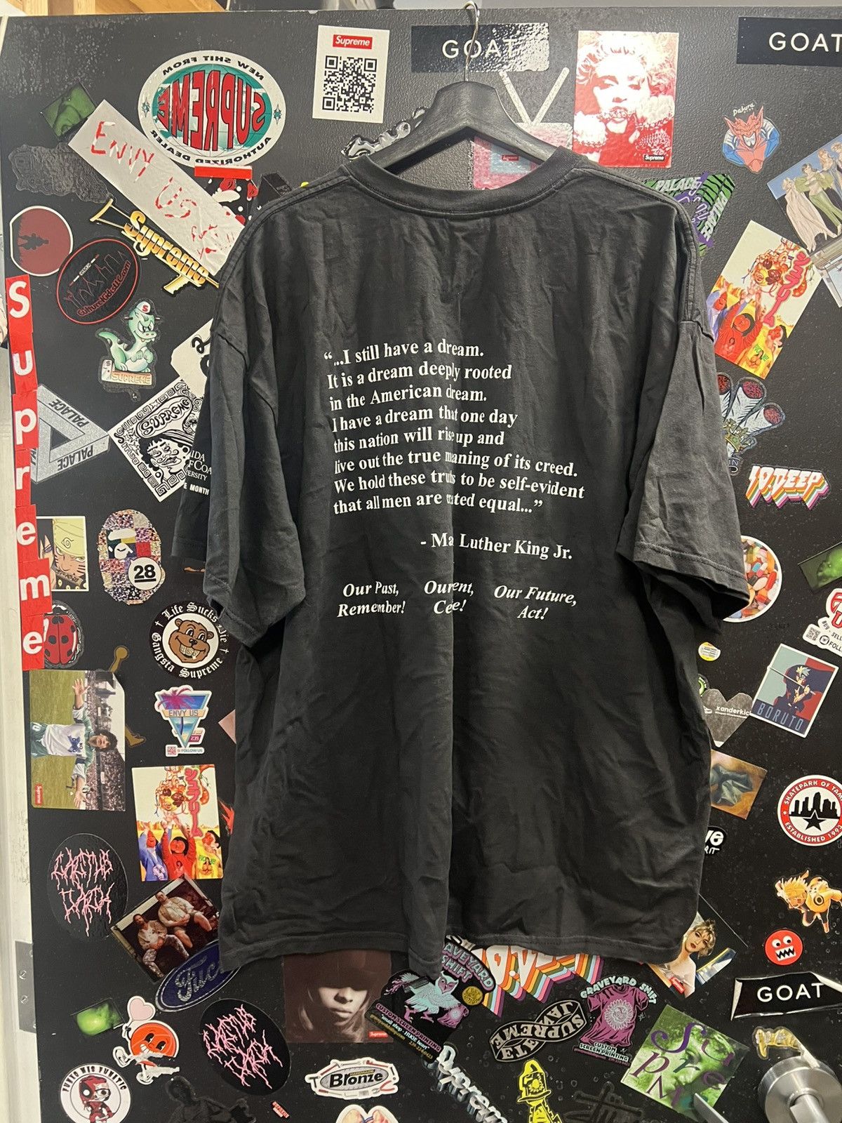 Vintage Vintage MLK Do You Have A Dream Shirt Size US XXL / EU 58 / 5 - 2 Thumbnail
