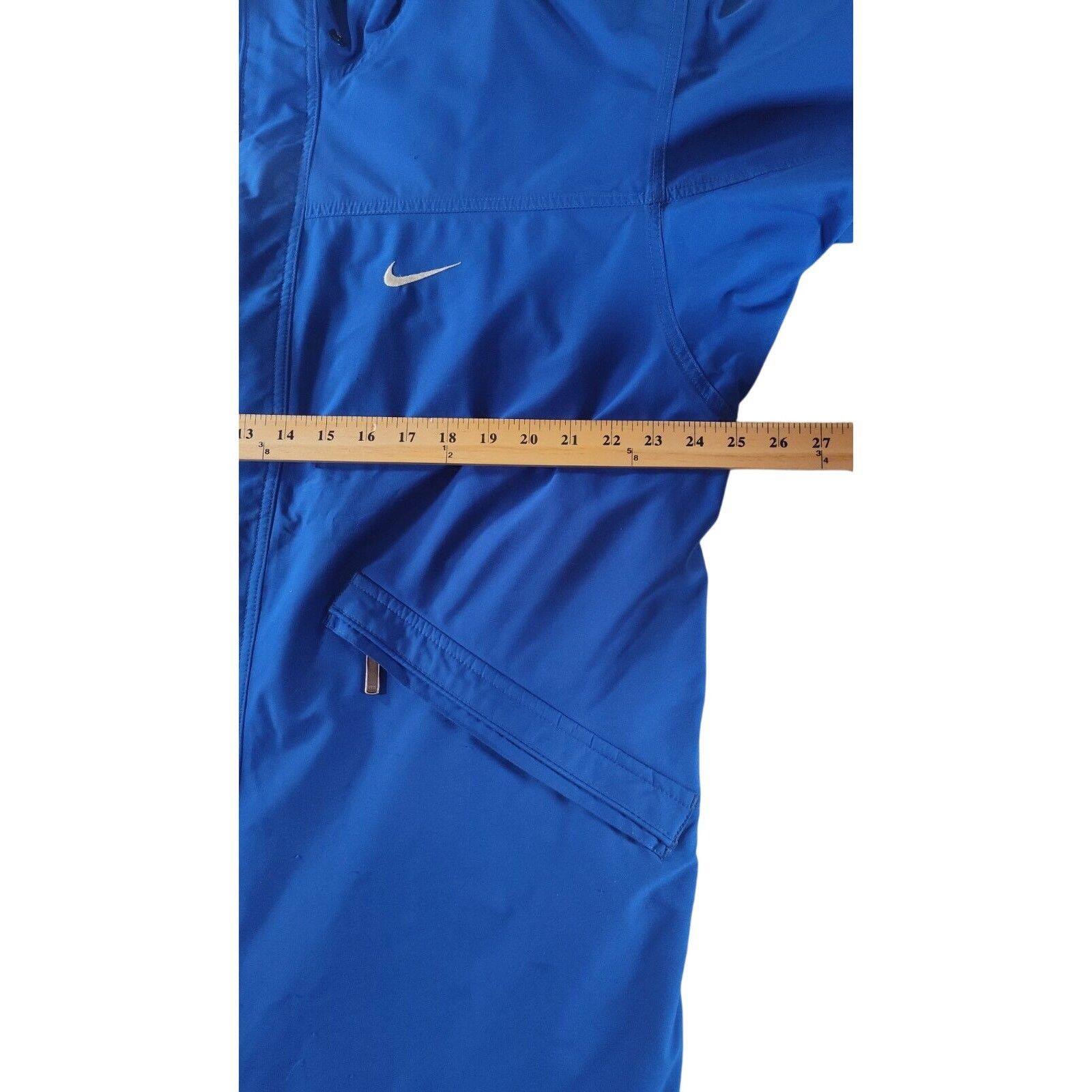 Nike VTG Kansas Jayhawks Team Nike Jacket Men’s L Blue Made USA Size US L / EU 52-54 / 3 - 4 Thumbnail