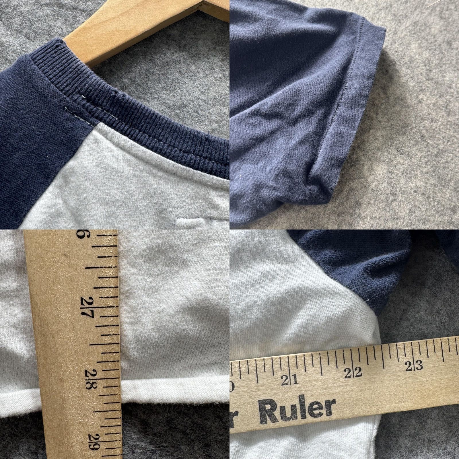 Aeropostale VINTAGE Aeropostale Shirt Mens 2XL White Navy Raglan 1987 Graphic Tee Parks Rec Logo Size US XXL / EU 58 / 5 - 10 Thumbnail