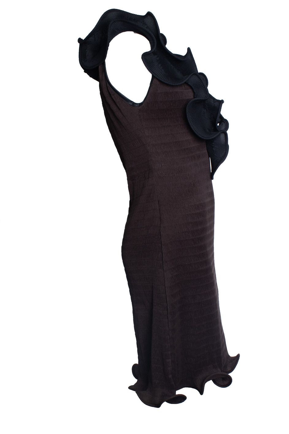Other Arrey Kono, Ruffled and pleated midi dress Size M / US 6-8 / IT 42-44 - 5 Thumbnail