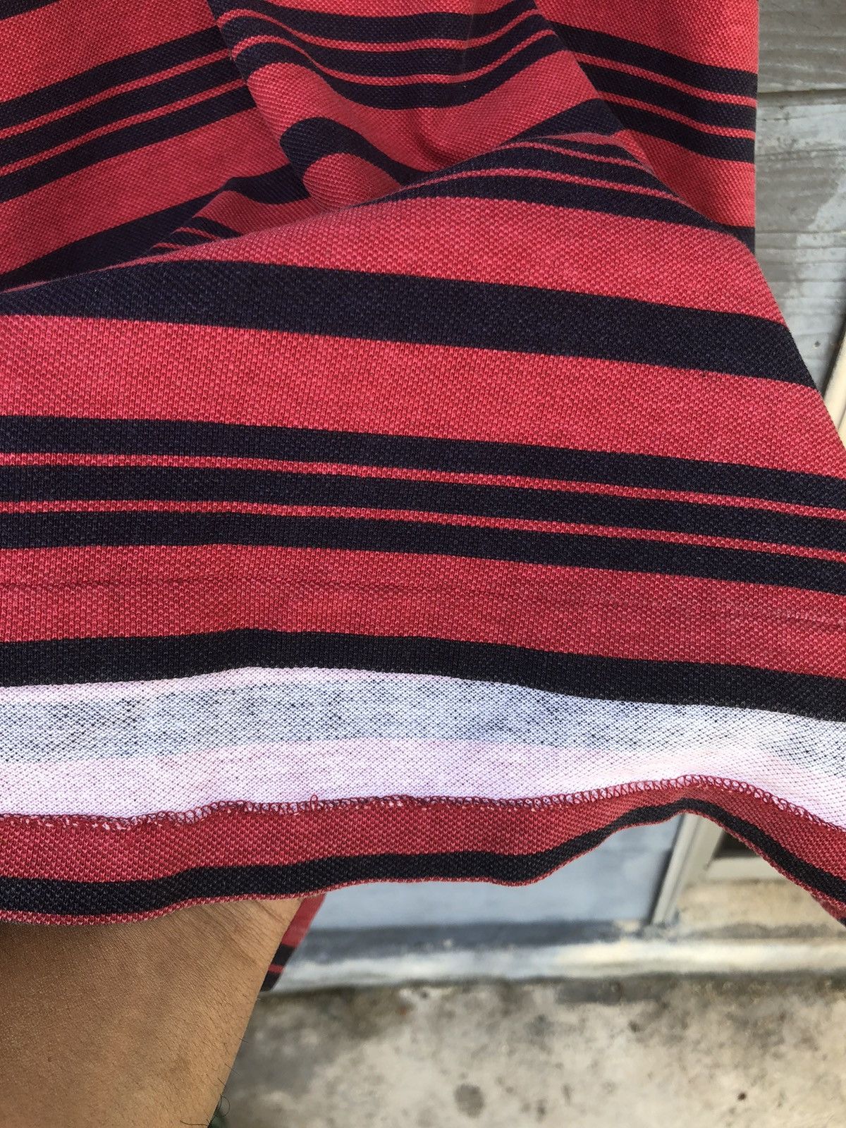 Polo Ralph Lauren Vintage Polo Ralph Lauren Stripe Polo Shirt Size US L / EU 52-54 / 3 - 9 Thumbnail