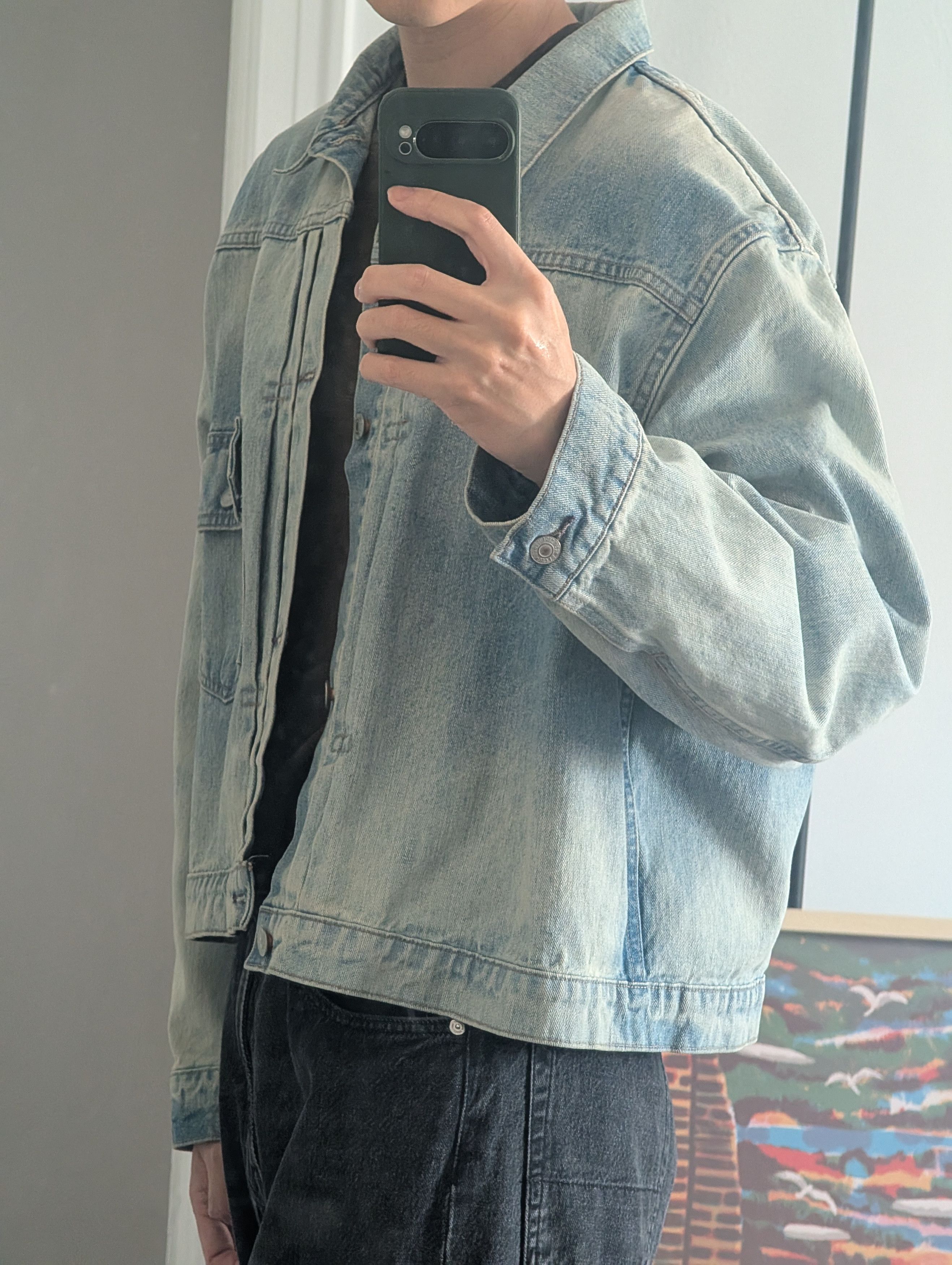 Levi's Levi's Blue Tab Type 1 Denim Jacket - Made in Japan Size US L / EU 52-54 / 3 - 12 Thumbnail