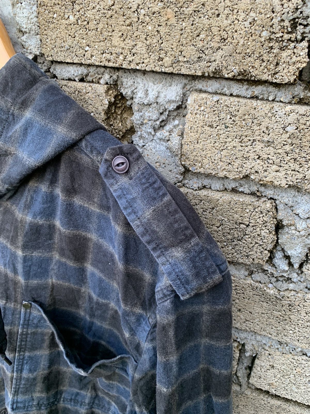 Diesel 🔥Steals🔥 Diesel Plaid Button Up With Hoodie Size US XL / EU 56 / 4 - 9 Thumbnail