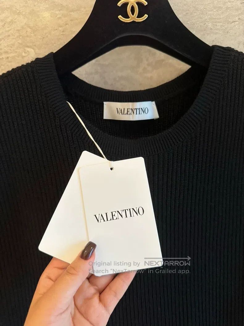 Valentino Valentino Knitted shoulders Size M / US 6-8 / IT 42-44 - 3 Thumbnail