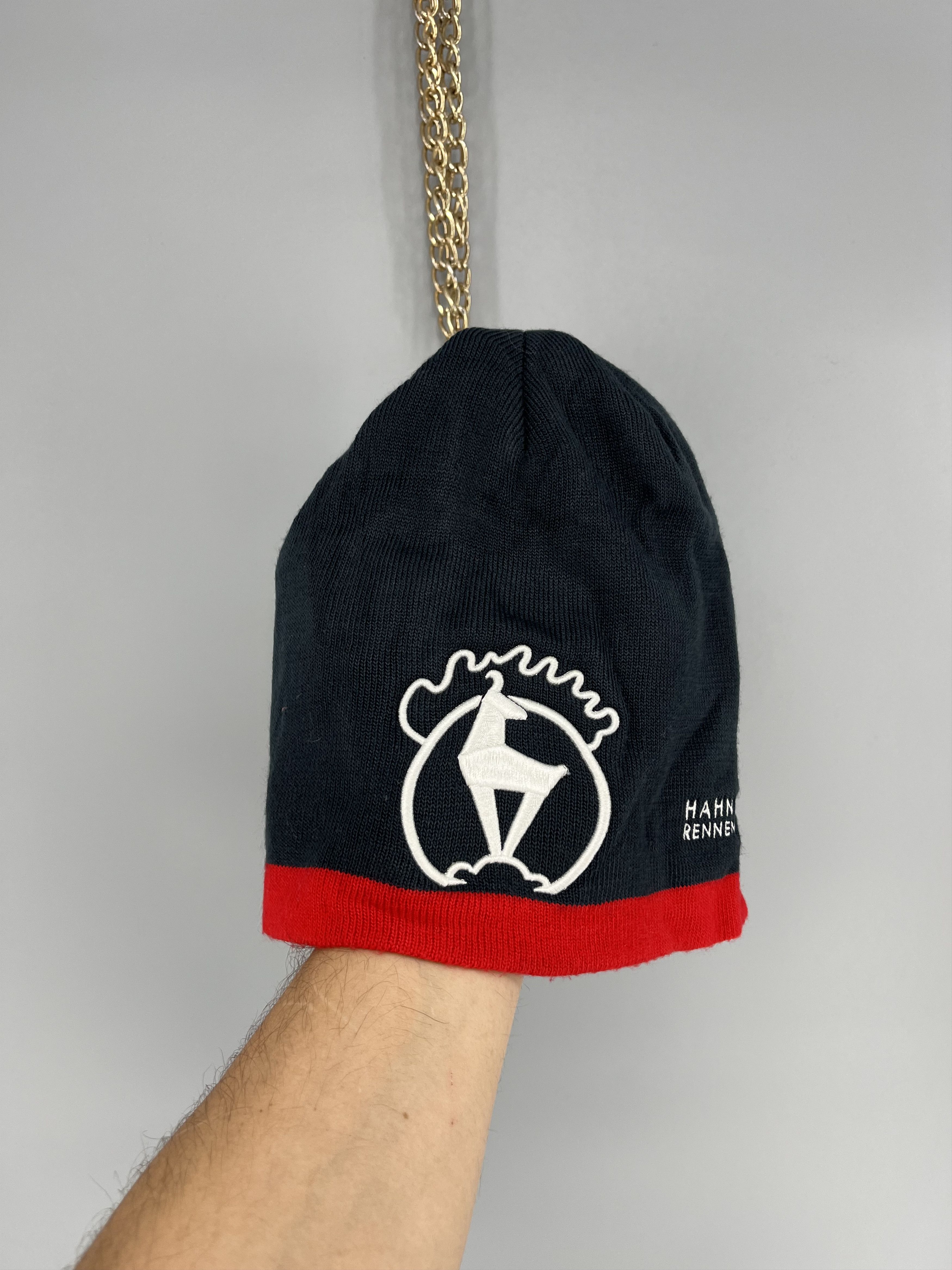 Sports Specialties Vintage Helly Hansen Official HAHNENKAMM Race Beanie Audi Size ONE SIZE - 1 Thumbnail