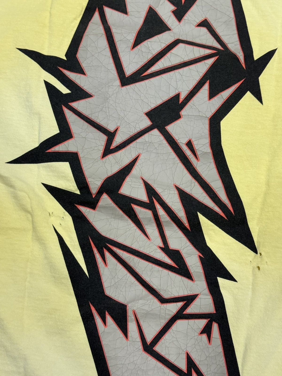 HELLSTAR Hellstar Crack Print Tee Size US M / EU 48-50 / 2 - 13 Thumbnail
