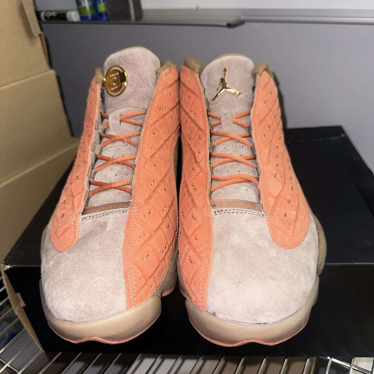 Jordan Brand × Nike Size 13 - CLOT x Air Jordan 13 Retro NRG Low Terracotta Size US 13 / EU 46 - 4 Thumbnail